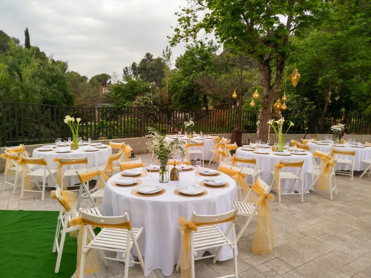 Terraza y jardines de Can Pucoll Eventos