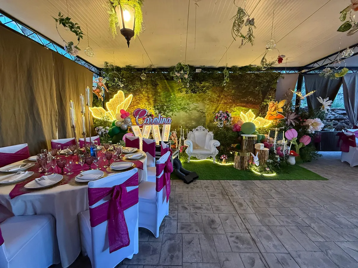 Montaje temático para celebración